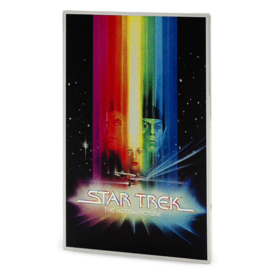 Star Trek - Movie Poster - The Motion Picture: 4 - 1oz Silver Foil