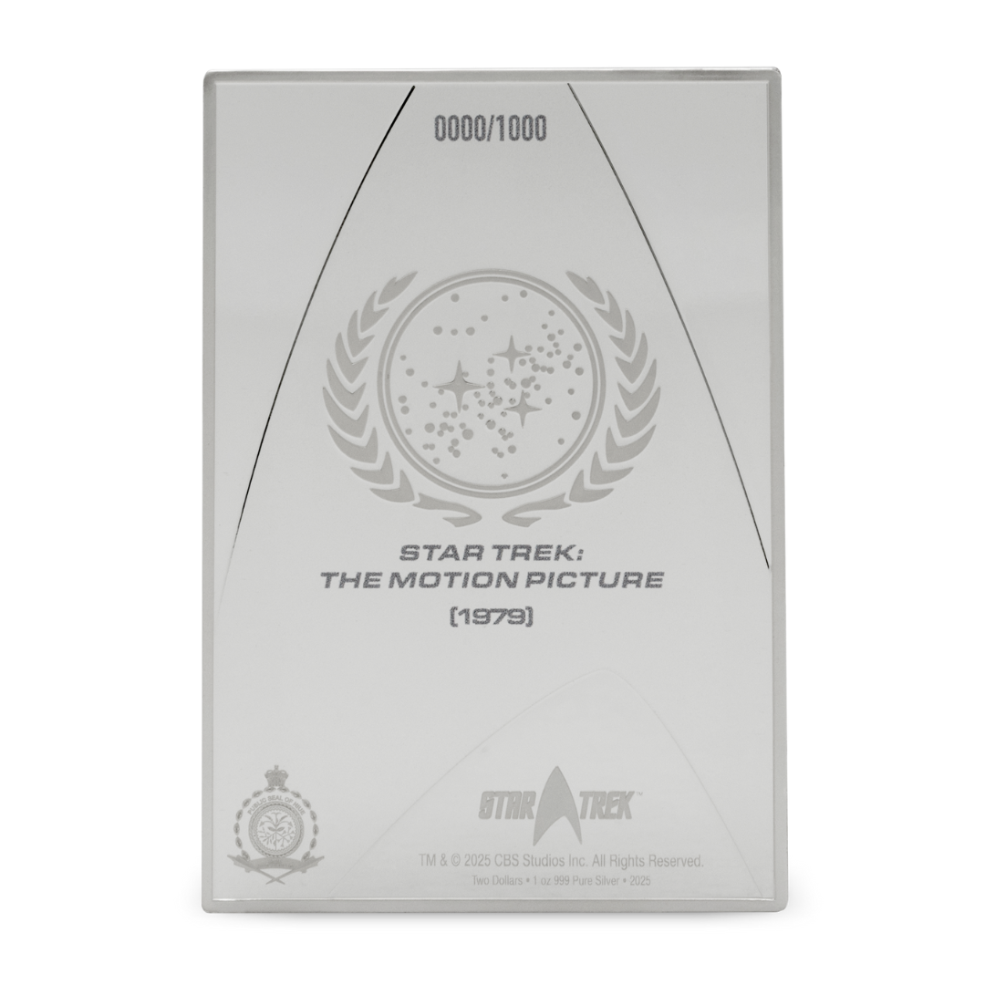 Star Trek - Movie Poster - The Motion Picture: 4 - 1oz Silver Foil