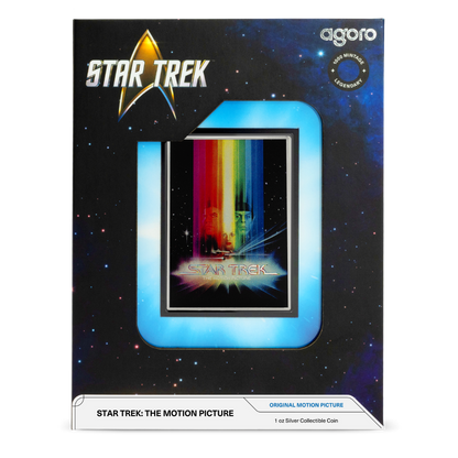 Star Trek - Movie Poster - The Motion Picture: 4 - 1oz Silver Foil