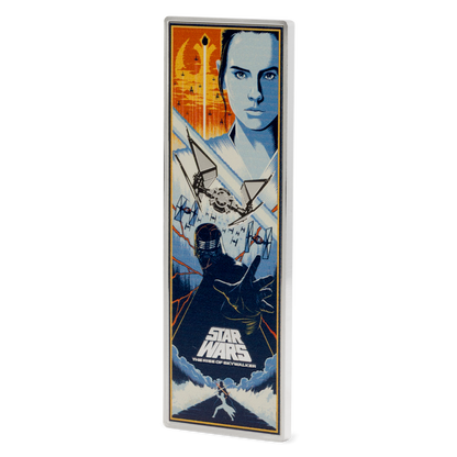 Star Wars - Skywalker Saga - The Rise of Skywalker Poster: 2 - 3oz Silver Coin