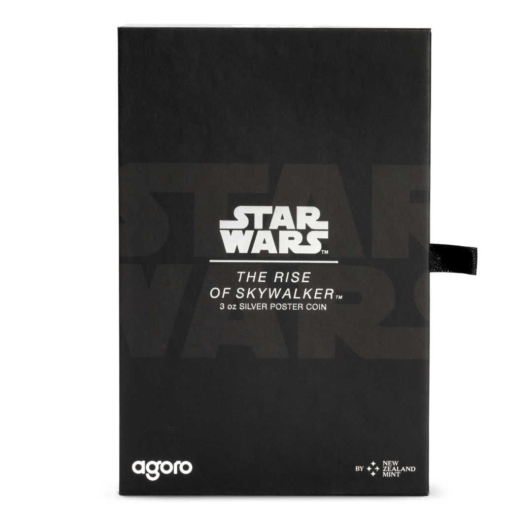 Star Wars - Skywalker Saga - The Rise of Skywalker Poster: 2 - 3oz Silver Coin