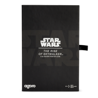 Star Wars - Skywalker Saga - The Rise of Skywalker Poster: 2 - 3oz Silver Coin