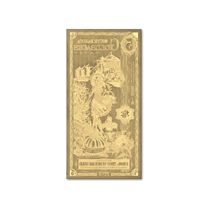 5 Goldback - South Dakota