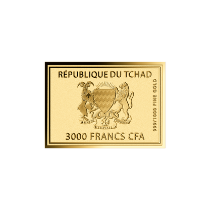 Merry Christmas Tree Coin Card - Gold Gift