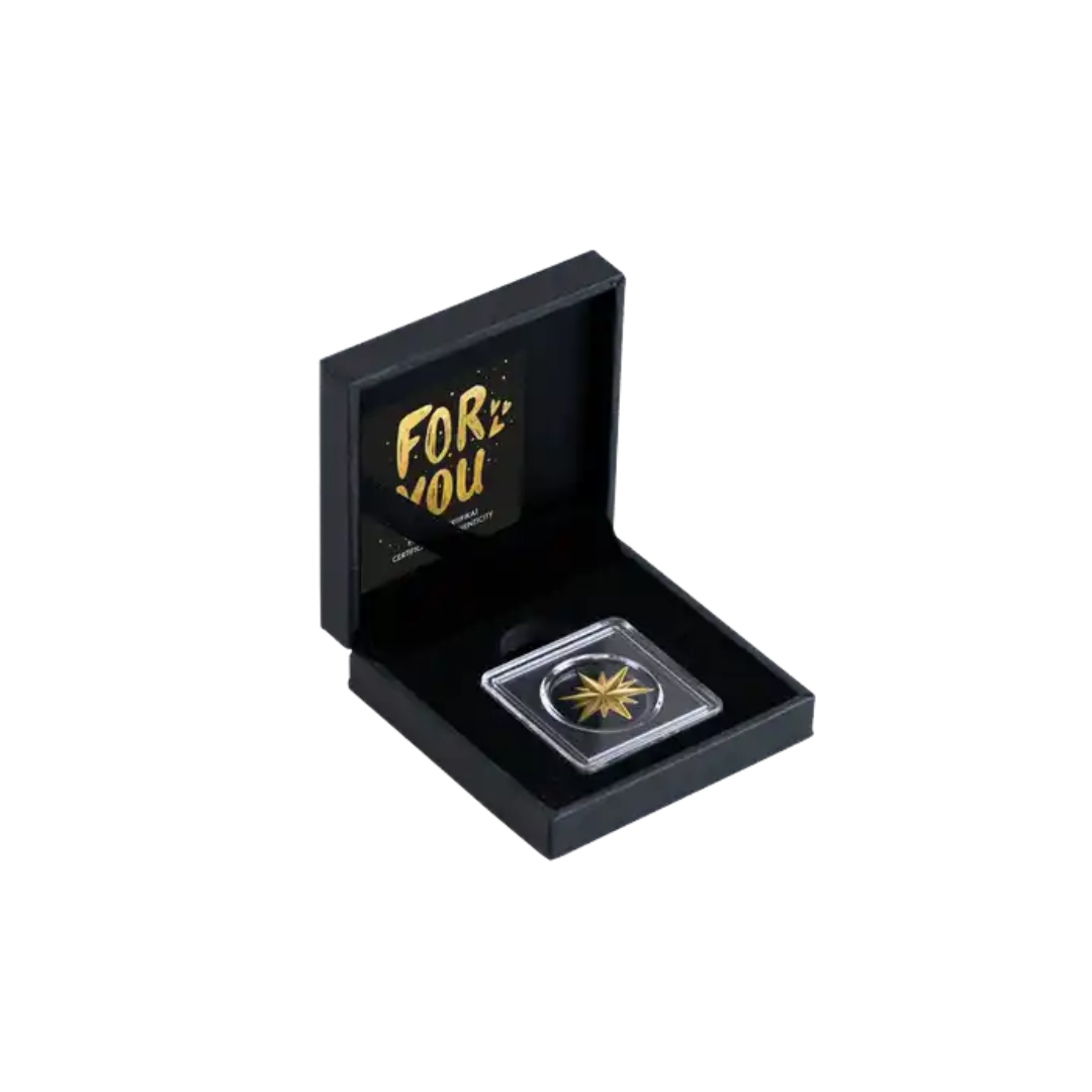 Star in Gift Box - Gold Gift