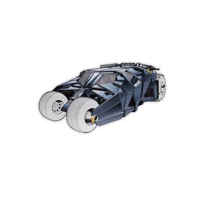 Batman Begins: The Tumbler 1/2oz Silver Coin With Gold Chase