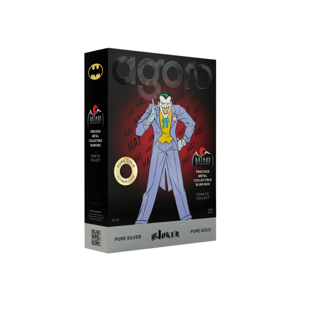 The Joker - Batman: The Animated Series Blind Box 1/2oz Silver Coin with Gold Chase - image 2