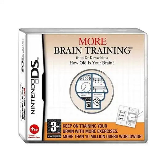 DS – More Brain Training (3+) Preowned