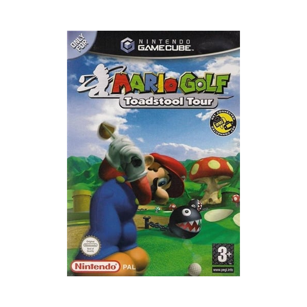 Gamecube - Mario Golf - Toadstool Tour (3) Preowned