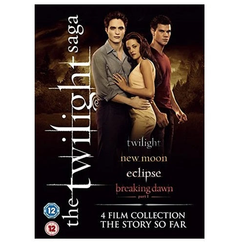 DVD Boxset - Twilight Saga 1-4 Story So Far (12) Preowned