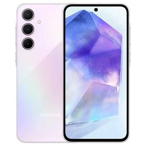 Samsung Galaxy A55 5G 128GB Dual Sim Unlocked Awesome Lilac Grade B Preowned