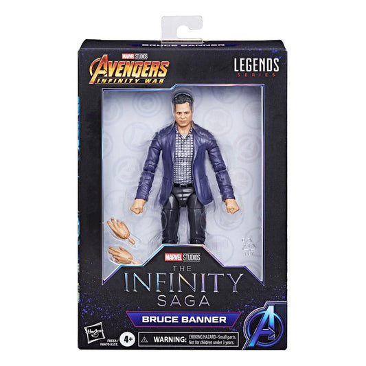 Hasbro - Legends Series The Infinity Saga Bruce Banner (4+) Preowned