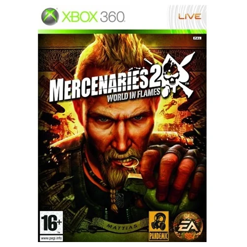 Xbox 360 - Mercinaries 2: World In Flames (16+) Preowned