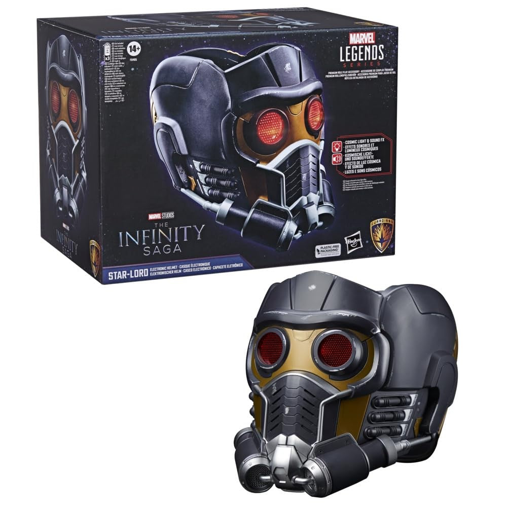 Marvel Legends Series - The Infinity Saga Star-Lord Electronic Helmet (14+) Preowned