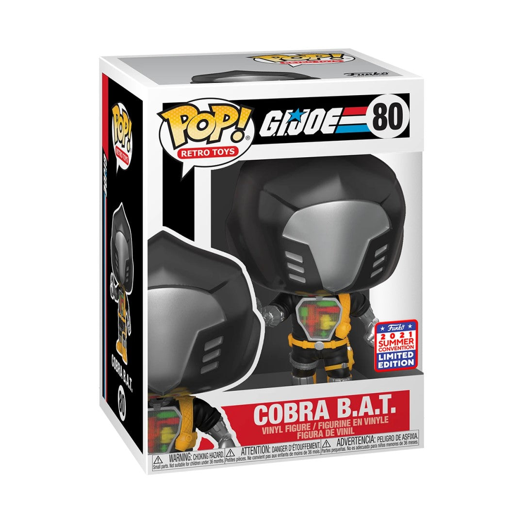 Funko Pop! - G.I.Joe [80] Cobra B.A.T. (3+) Preowned