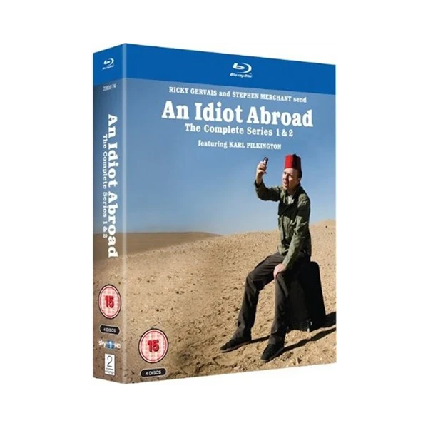 Blu-ray - An Idiot Abroad Boxset - Series 1 & 2 Preowned