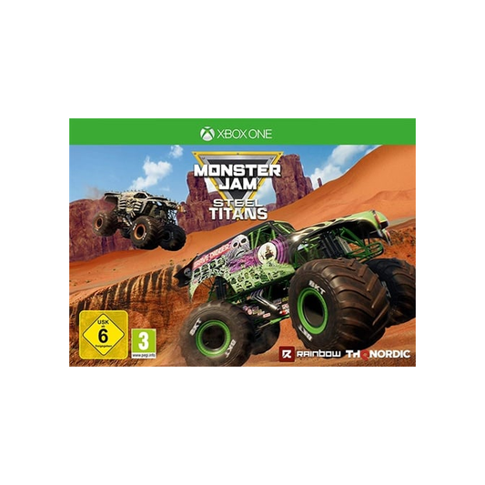 Xbox One - Monster Jam: Steel Titans Collector's Edition with Truck & Book (3) Preowned