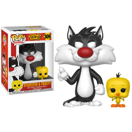 Funko Pop! - Looney Tunes [309] Sylvester & Tweety (3+) Preowned