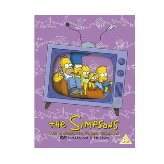 DVD Boxset - The Simpsons The Complete 3rd Season 12 Preowned