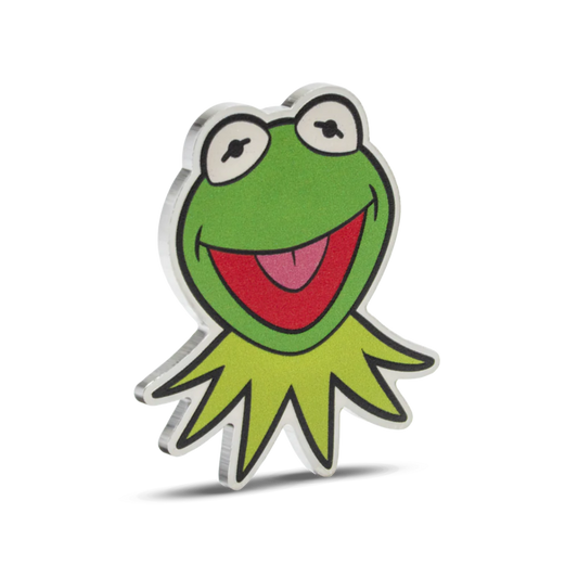 The Muppets 70th Anniversary Series Kermit the Frog 1oz Silver Coin