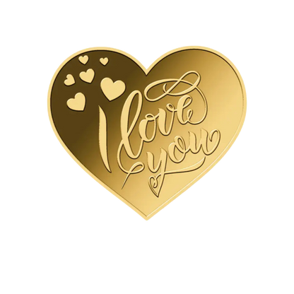 Small Heart I Love You 1/1000oz - Gold Gift - In Gift Box