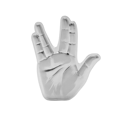 Star Trek - Spock Live Long & Prosper - The Vulcan Salute 1oz Silver Coin