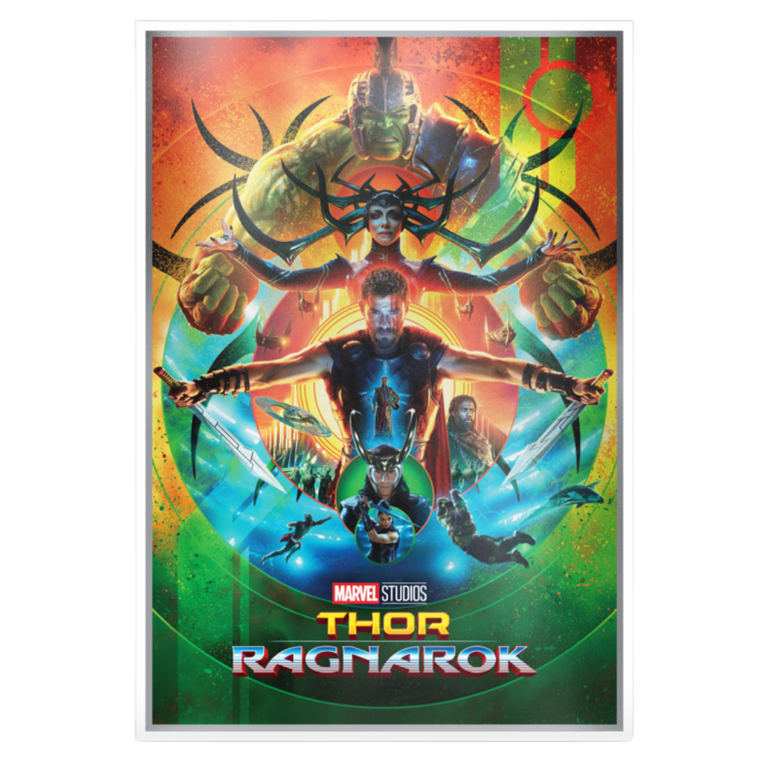 Marvel – The Infinity Saga Phase Three - Thor Ragnarok 1.5oz Silver Foil