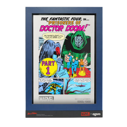 Marvel -  Fantastic Four - Art in Motion COMIX Fantastic Four #5 Foil 1oz Silver Foil