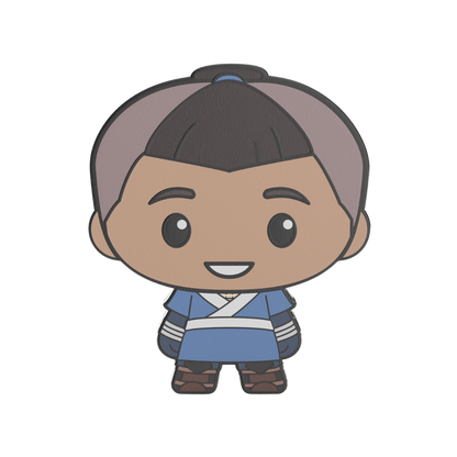 Avatar The Last Airbender - Sokka Chibi 1oz Silver Chibi Coin