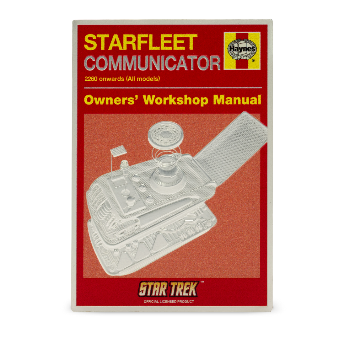 Star Trek - Starfleet Communicator Owner Manual: 4 - 1oz Silver Coin