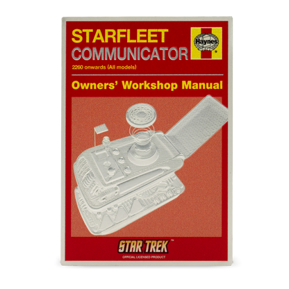 Star Trek - Starfleet Communicator Owner Manual: 4 - 1oz Silver Coin