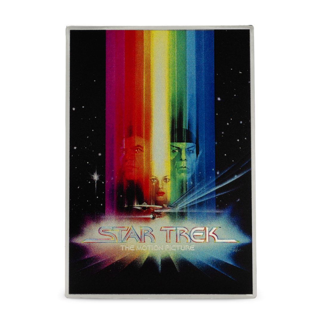 Star Trek - Movie Poster - The Motion Picture: 4 - 1oz Silver Foil