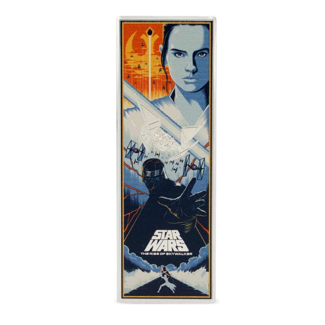 Star Wars - Skywalker Saga - The Rise of Skywalker Poster: 2 - 3oz Silver Coin