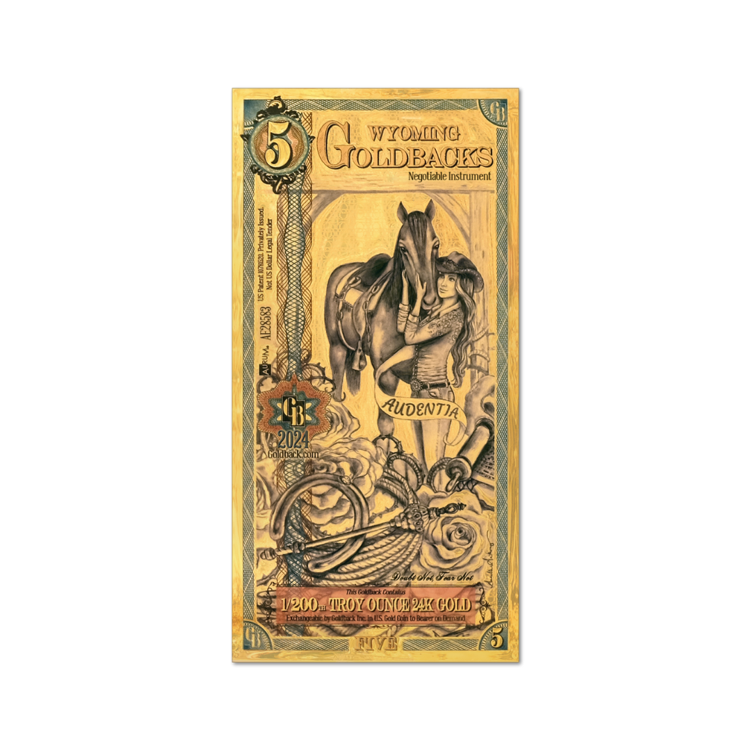 5 Goldback - Wyoming