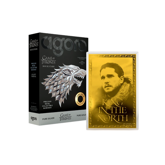 Game of Thrones: House Stark Blind Box 5g Silver Foil w/ Gold Chase