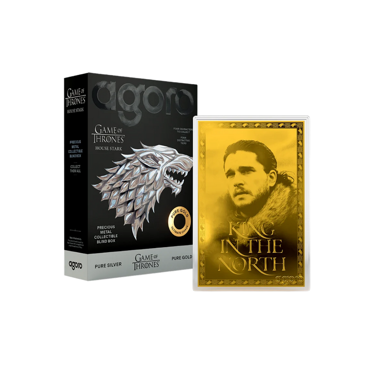 Game of Thrones: House Stark Blind Box 5g Silver Foil w/ Gold Chase