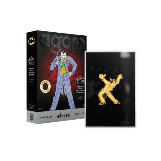 The Joker - Batman: The Animated Series Blind Box 1/2oz Silver Coin with Gold Chase
