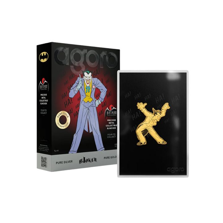 The Joker - Batman: The Animated Series Blind Box 1/2oz Silver Coin with Gold Chase
