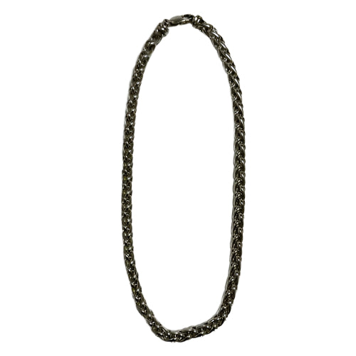 Silver Spiga Wheat Chain 20" Preowned