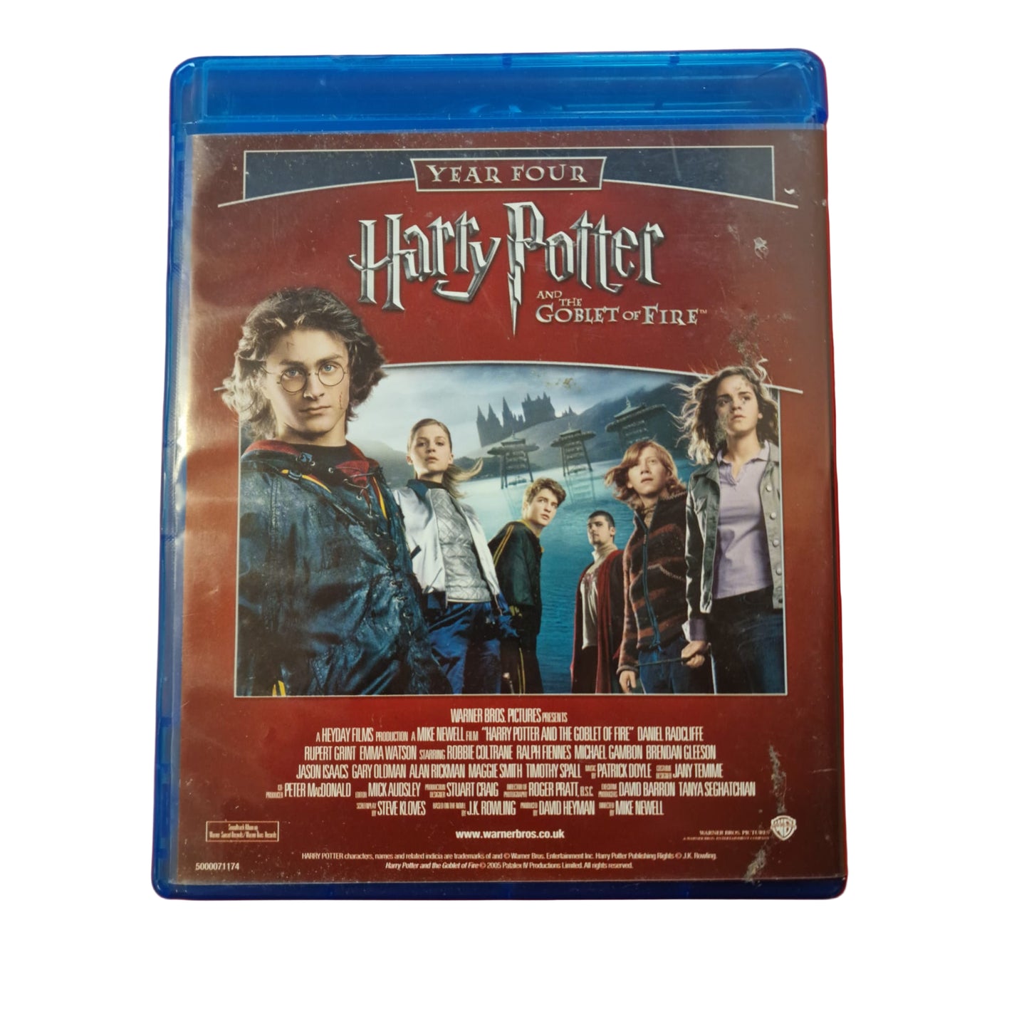 Blu-Ray - Harry Potter Prisoner Of Azkaban & Goblet Of Fire (12) Preowned