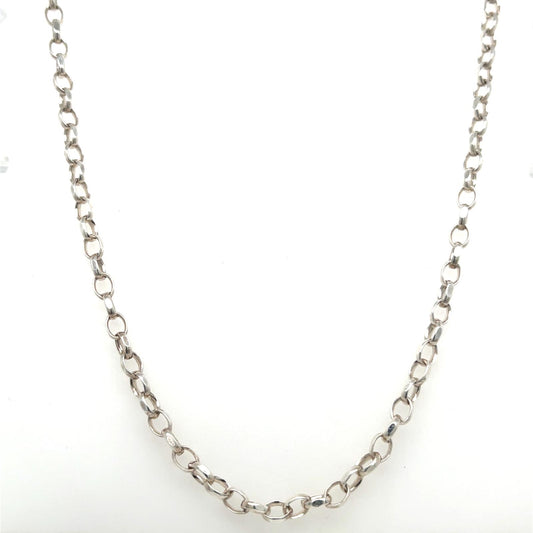 Silver Belcher Chain 12.5g Approx Preowned