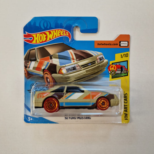 Hot Wheels HW Art Cars - '92 Ford Mustang 2020 90/250 (3+) Preowned