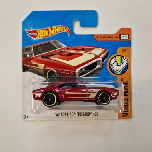Hot Wheels Muscle Mania - '67 Pontiac Firebird 400 2017 284/365 (3+) Preowned