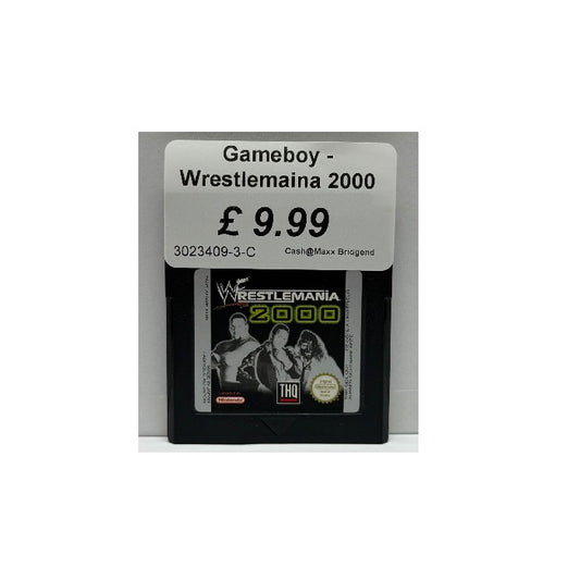 Gameboy - Wrestlemaina 2000 Unboxed Preowned