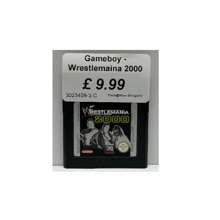 Gameboy - Wrestlemaina 2000 Unboxed Preowned