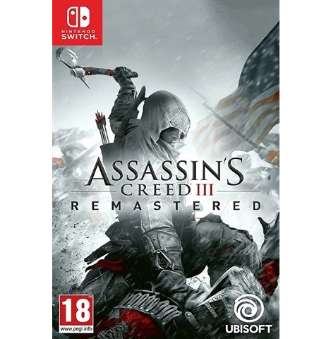 Switch - Assassin's Creed III Remastered Digital Code Only (18) Preowned