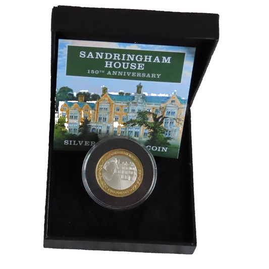 2020 Sandringham House £2 Silver Proof Coin Preowned
