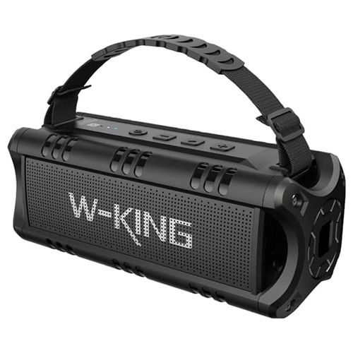 W-King D8 Mini Waterproof Bluetooth Speaker Black Grade C Preowned