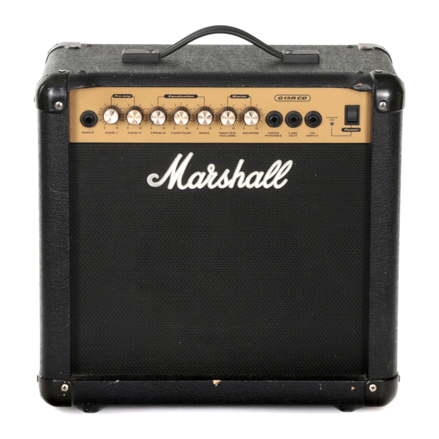 Marshall MG G15RCD Amp Grade C Preowned Collection Only