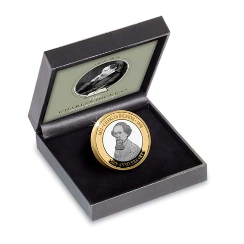 2020 The Charles Dickens £2 Silver Proof Coin Preowned